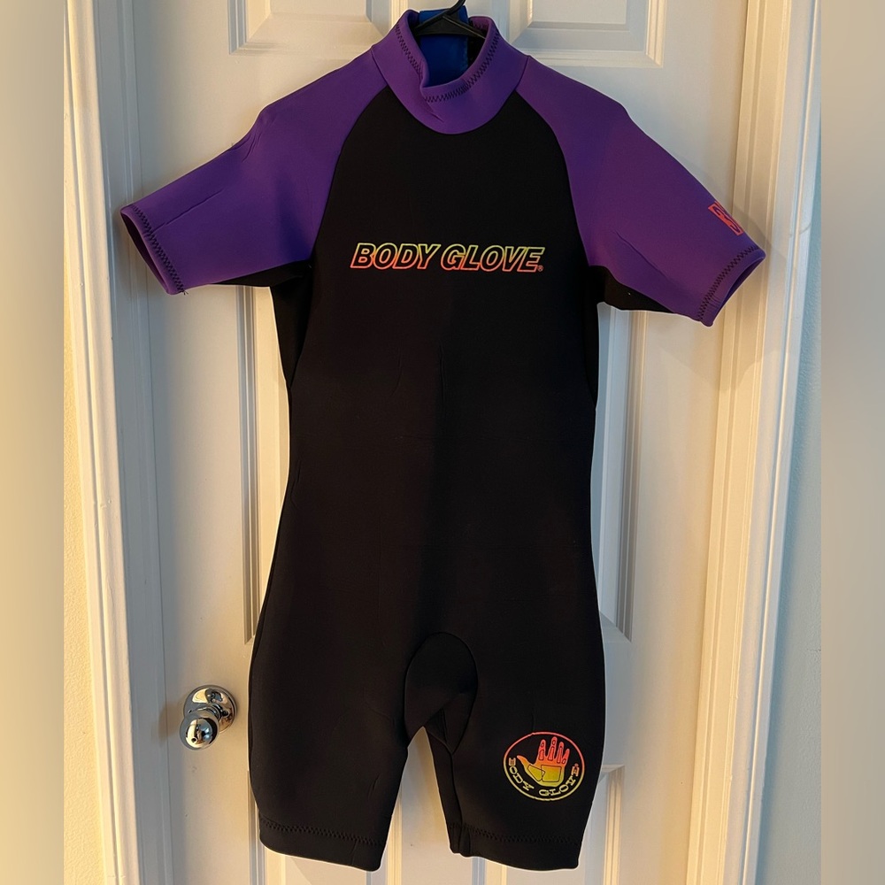 Body Glove Black and Purple Swim Rashguard